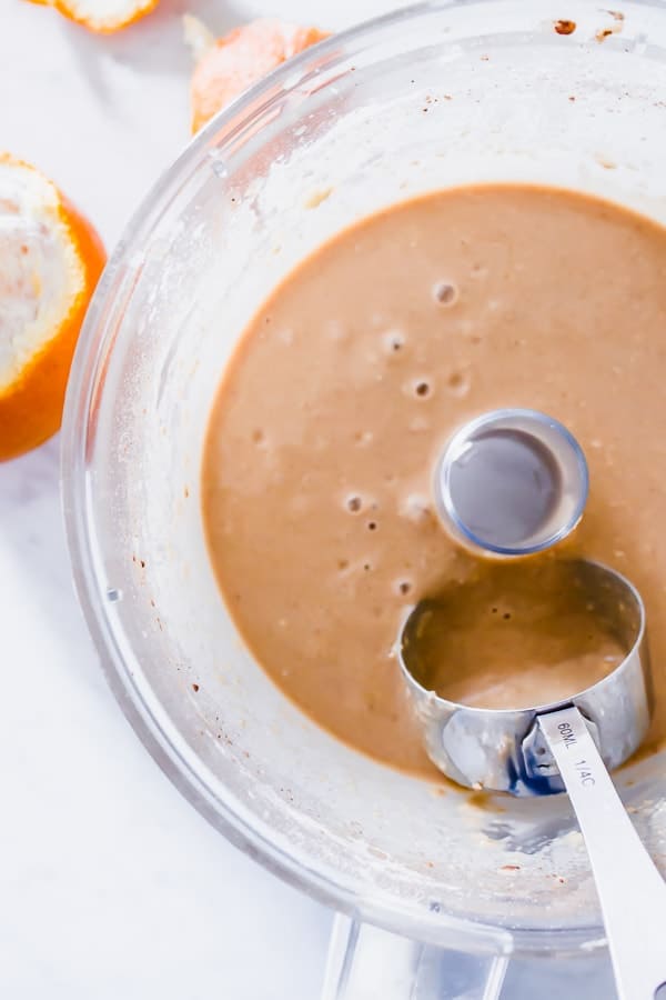 orange chocolate silver dollar pancakes
