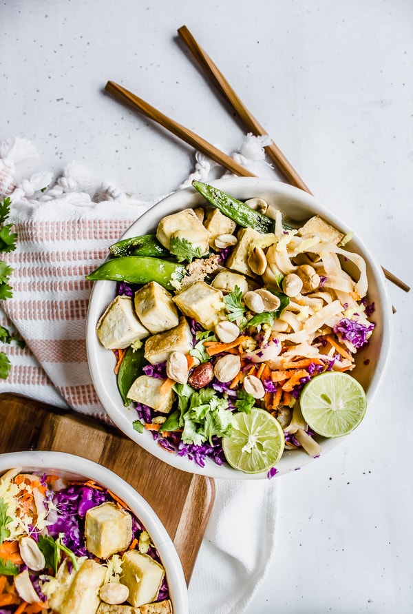20 minute Sriracha Peanut Pad Thai