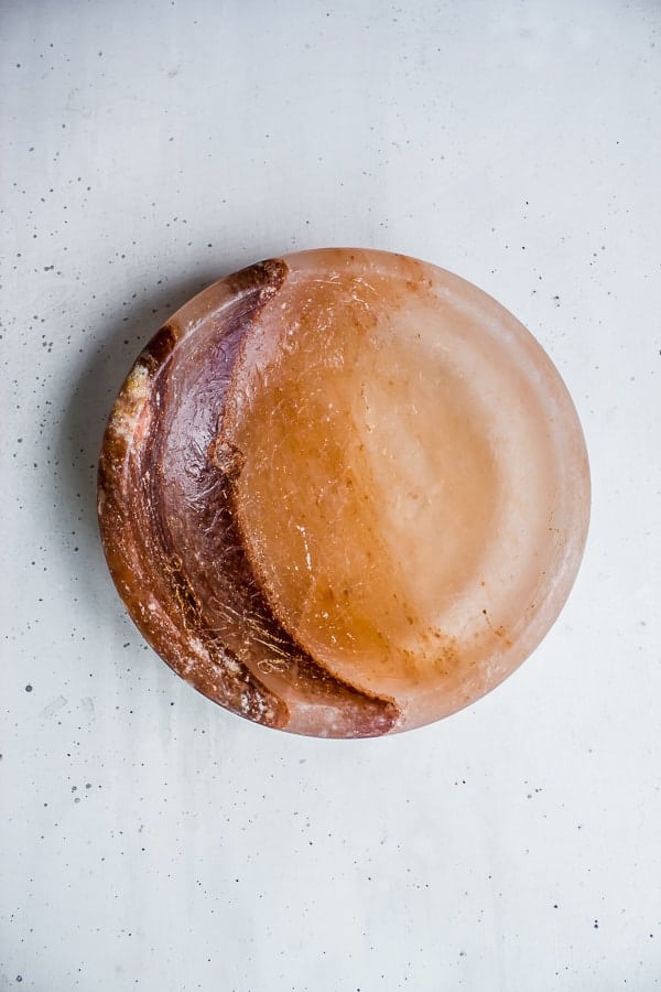 Himalayan salt bowl