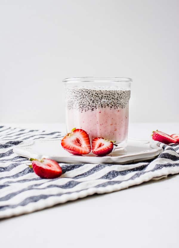 4th of July Triple Berry Chia Nice Cream Parfaits
