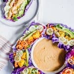 Rainbow Cabbage Wraps
