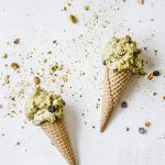 Vegan Matcha Pistachio Chocolate Chip Ice Cream