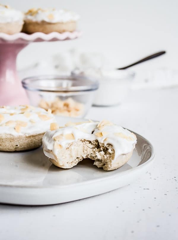 coconut cream pie doughnuts
