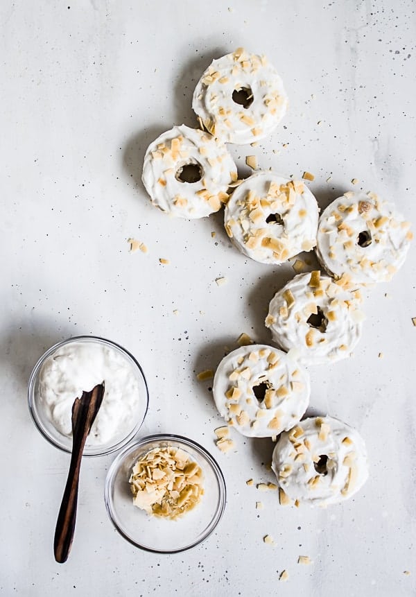 coconut cream pie doughnuts