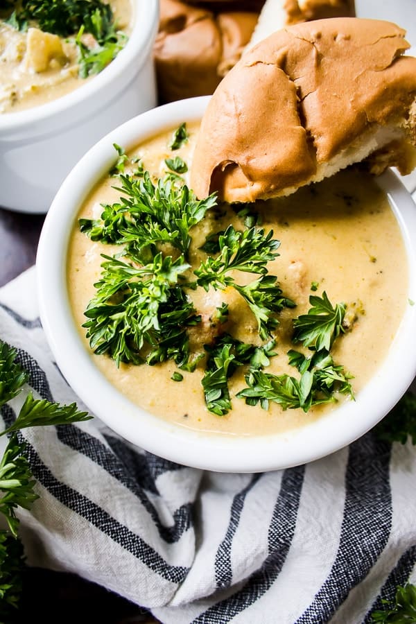 broccoli cheese soup