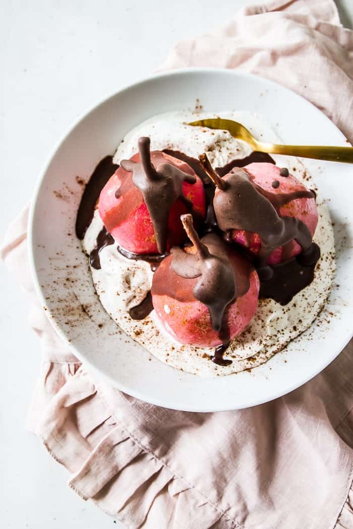 Poached Pears