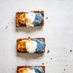 Pumpkin and Chia Pudding Granola Tarts