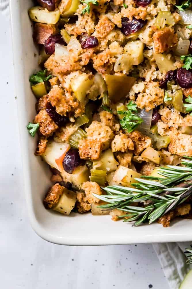 cranberry apple stuffing