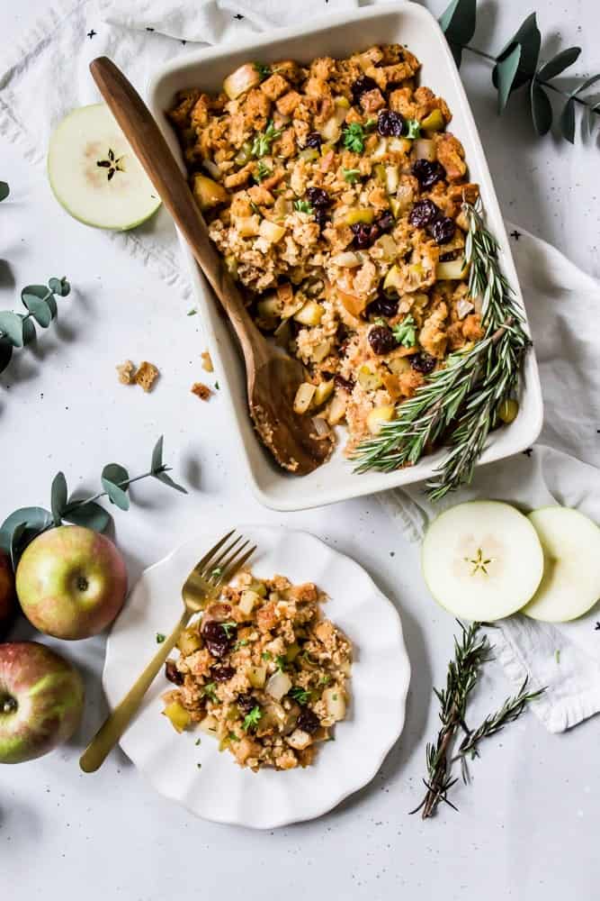 cranberry apple stuffing