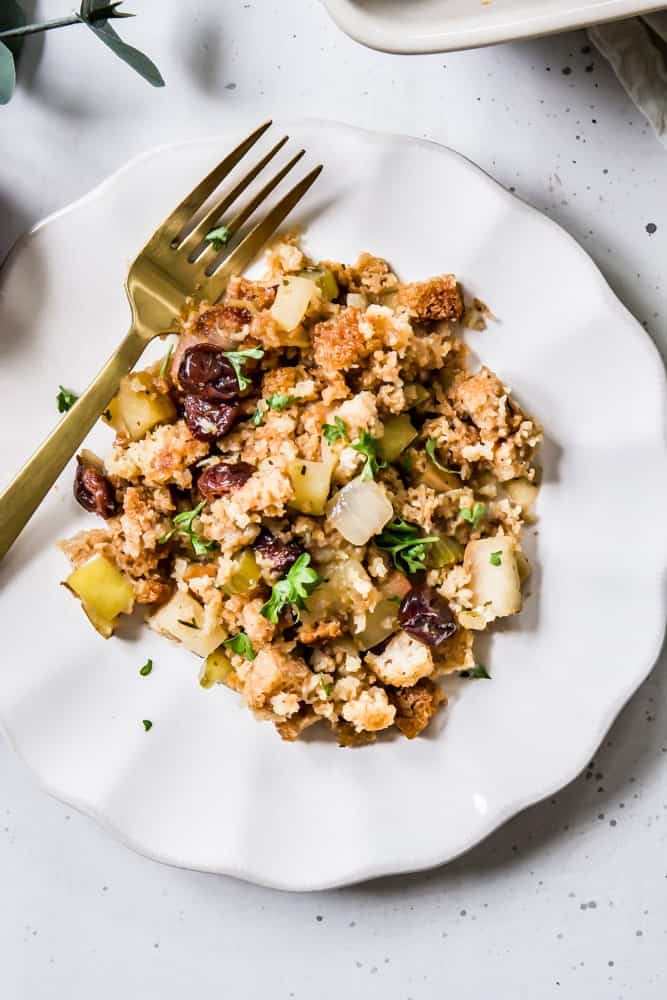 cranberry apple stuffing