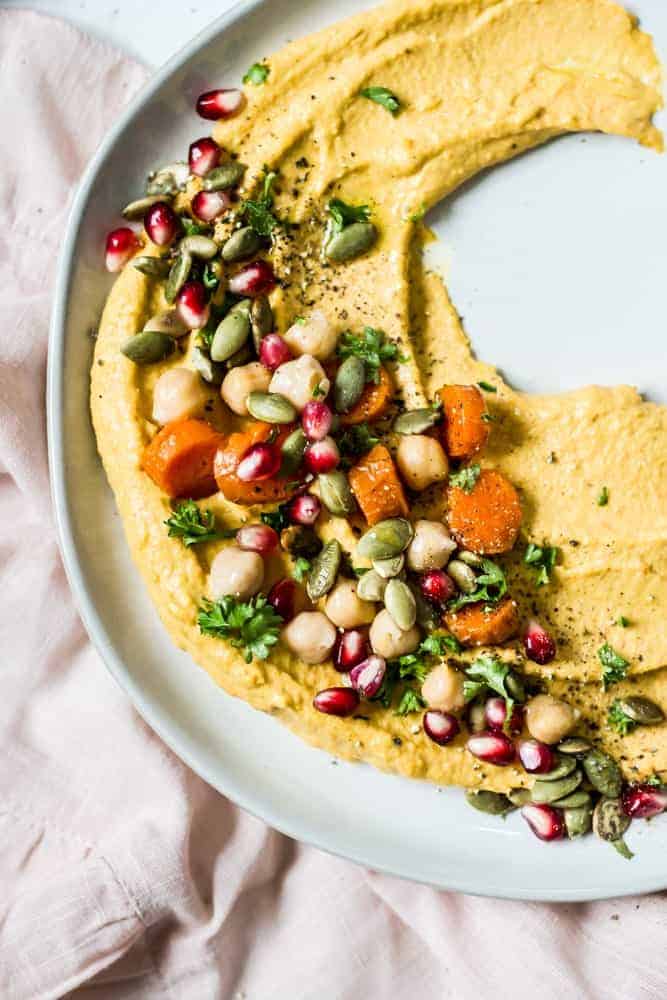 roasted carrot hummus