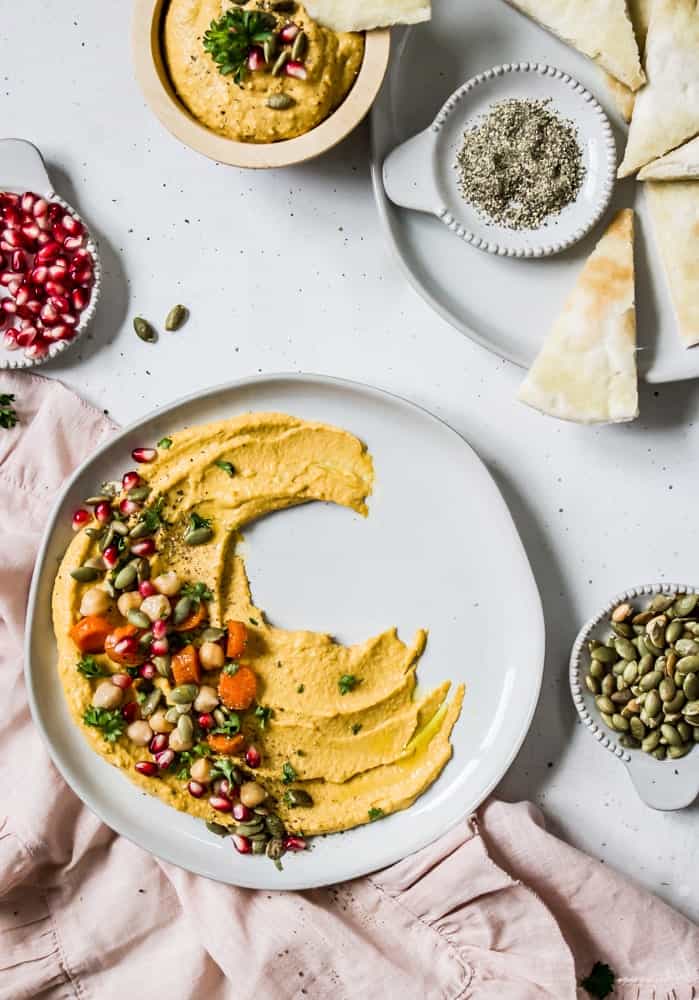 roasted carrot hummus