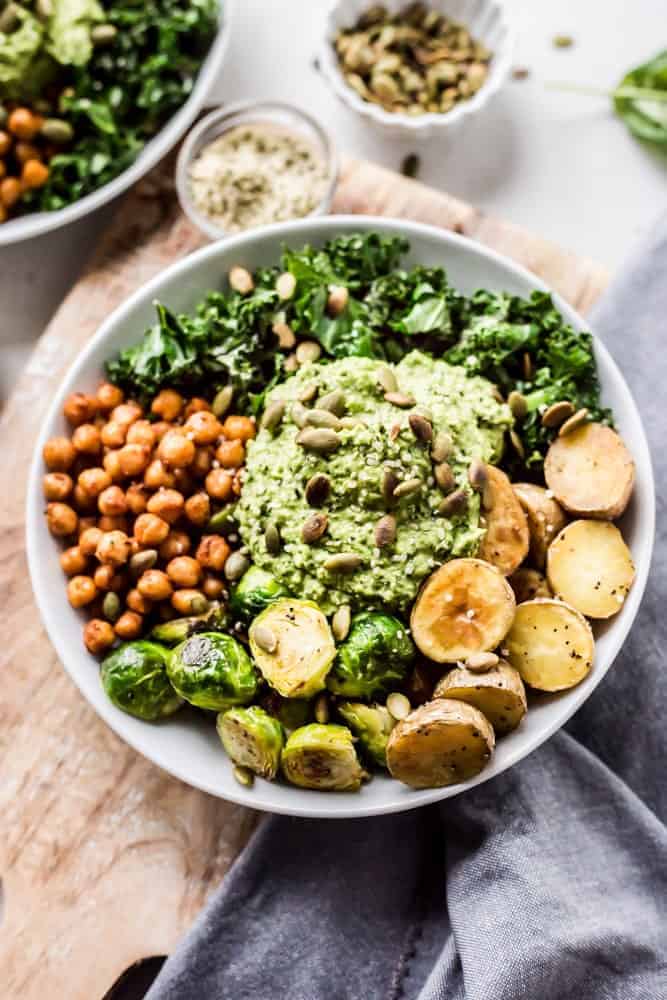 Green Goddess Pesto Bowls