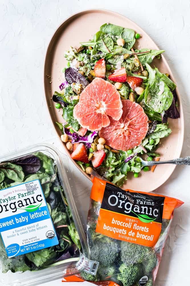 Spring Detox Salad Mason Jars