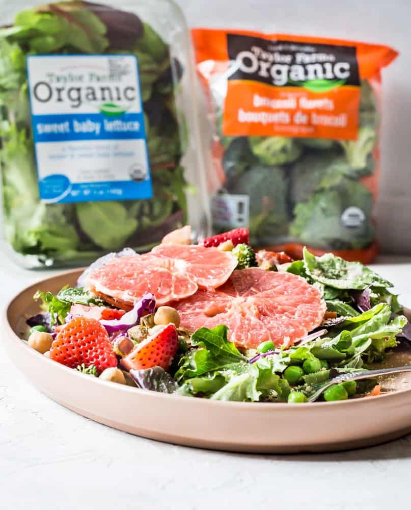 Spring Detox Salad Mason Jars