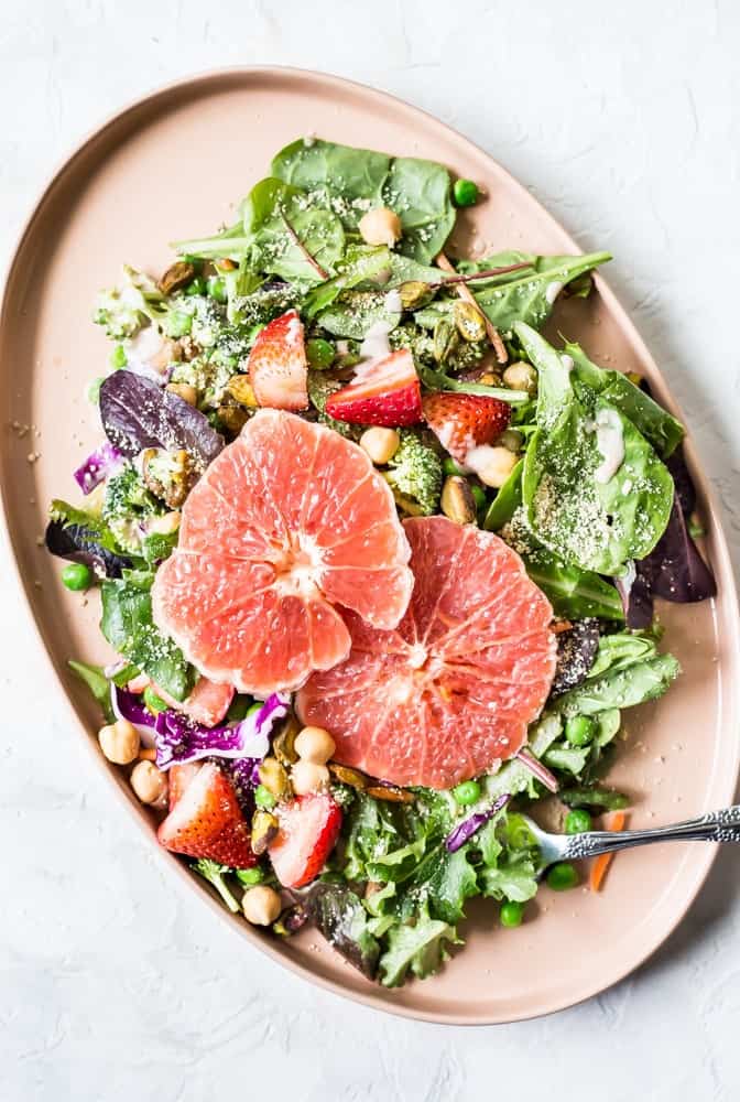 Spring Detox Salad Mason Jars
