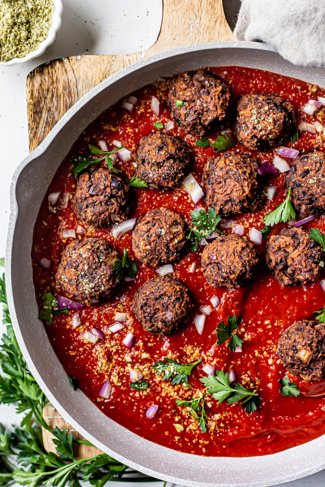 vegan meatballs