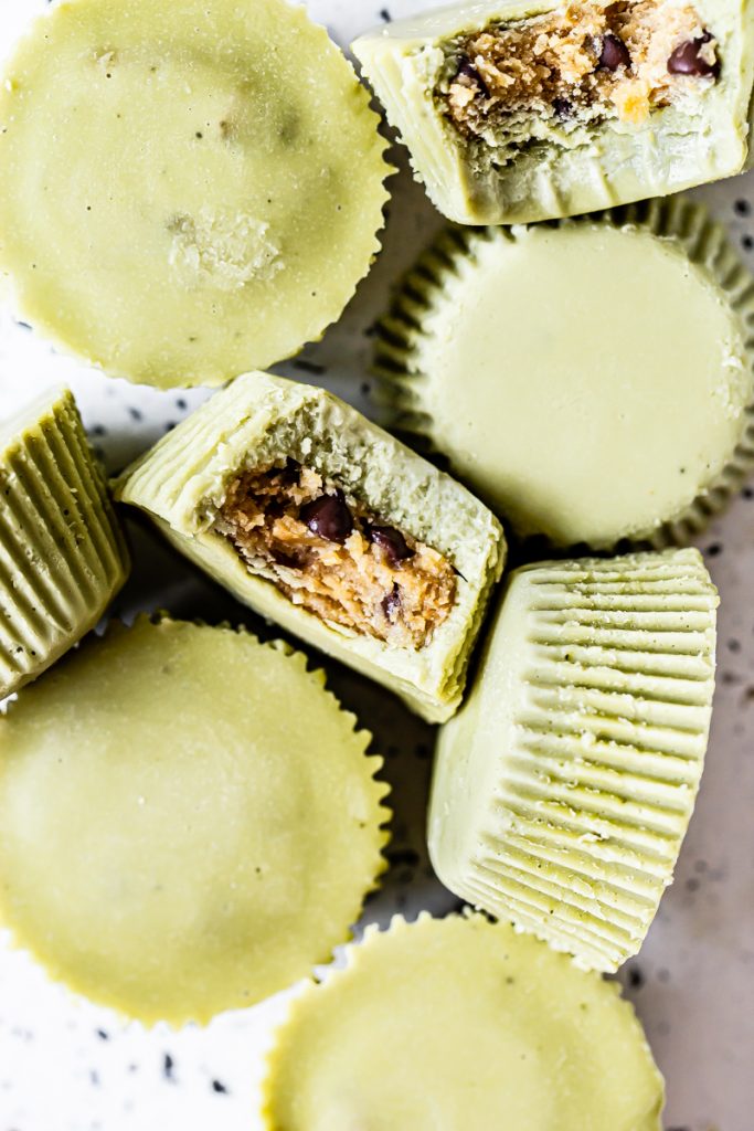 matcha butter cups