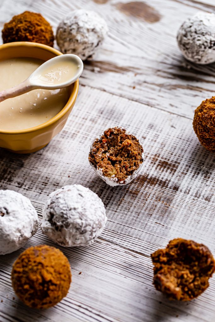 gluten free vegan doughnut holes