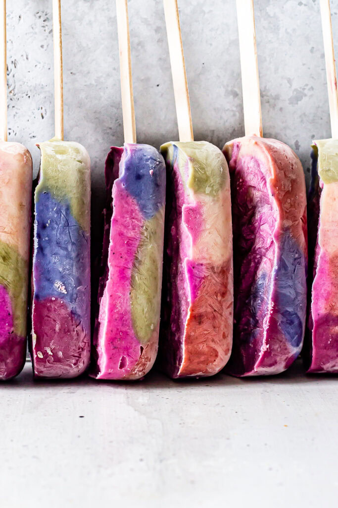 vegan yogurt popsicles