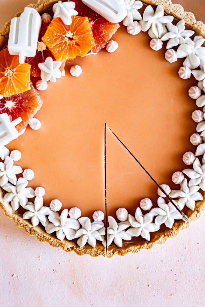 summer citrus tart