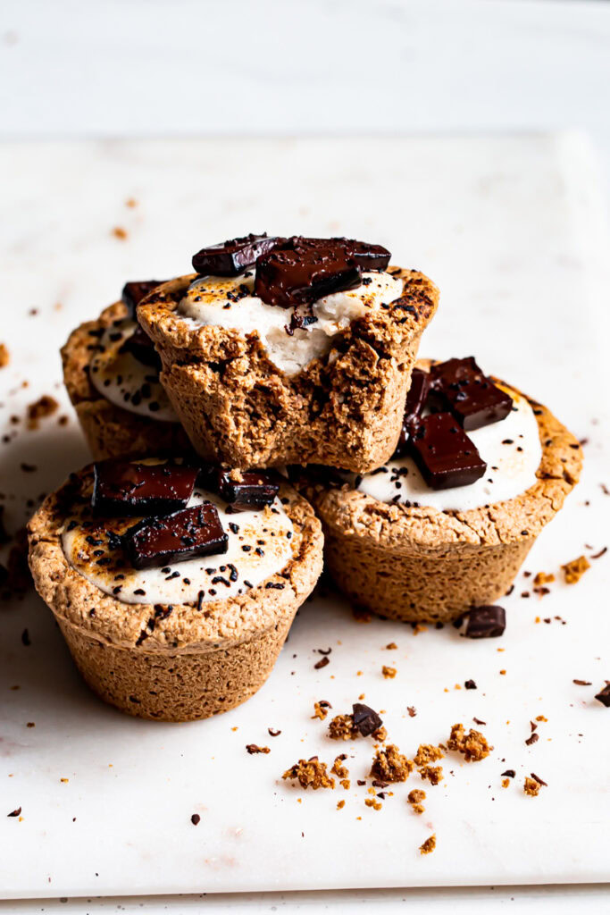 vegan s'mores cookies