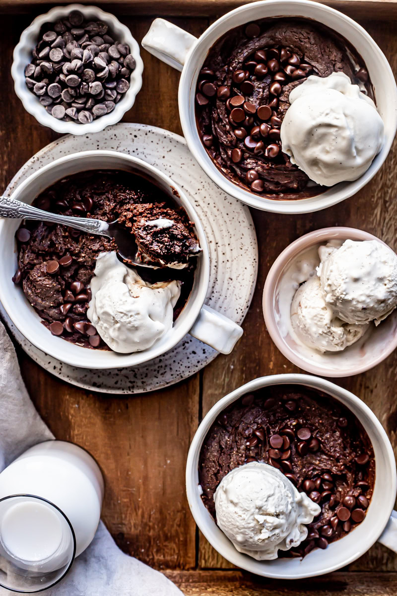 vegan chocolate mug cake