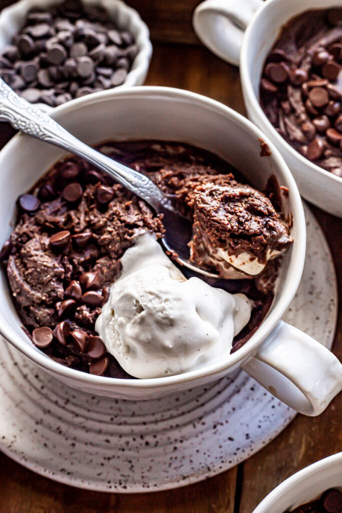 vegan chocolate mug cake