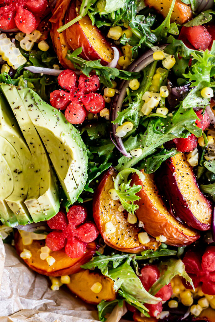 salad photography