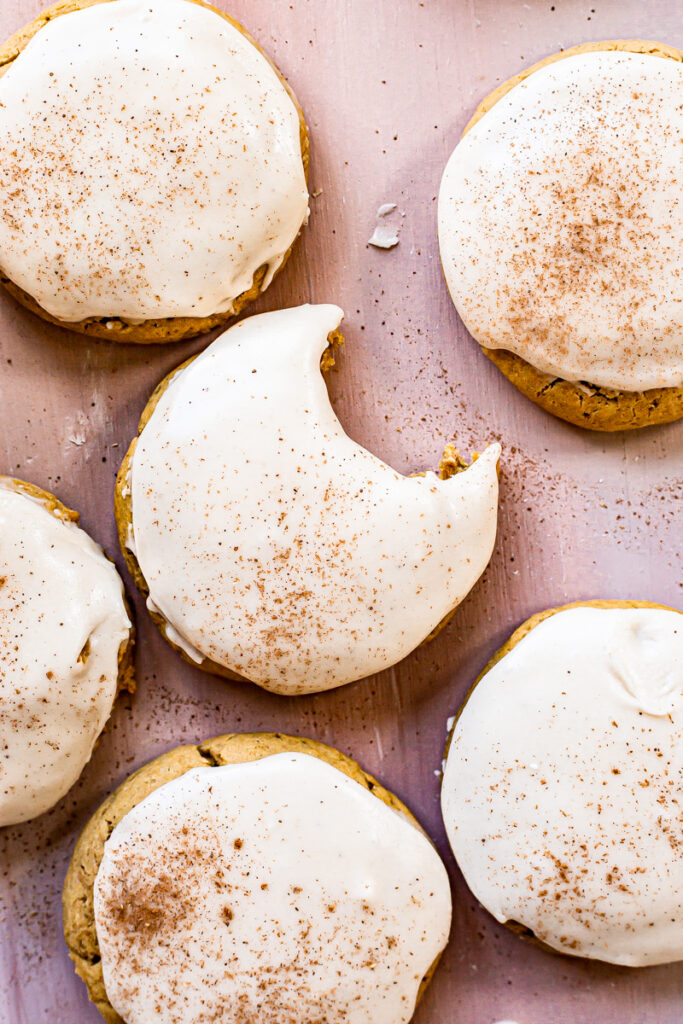 pumpkin sugar cookies