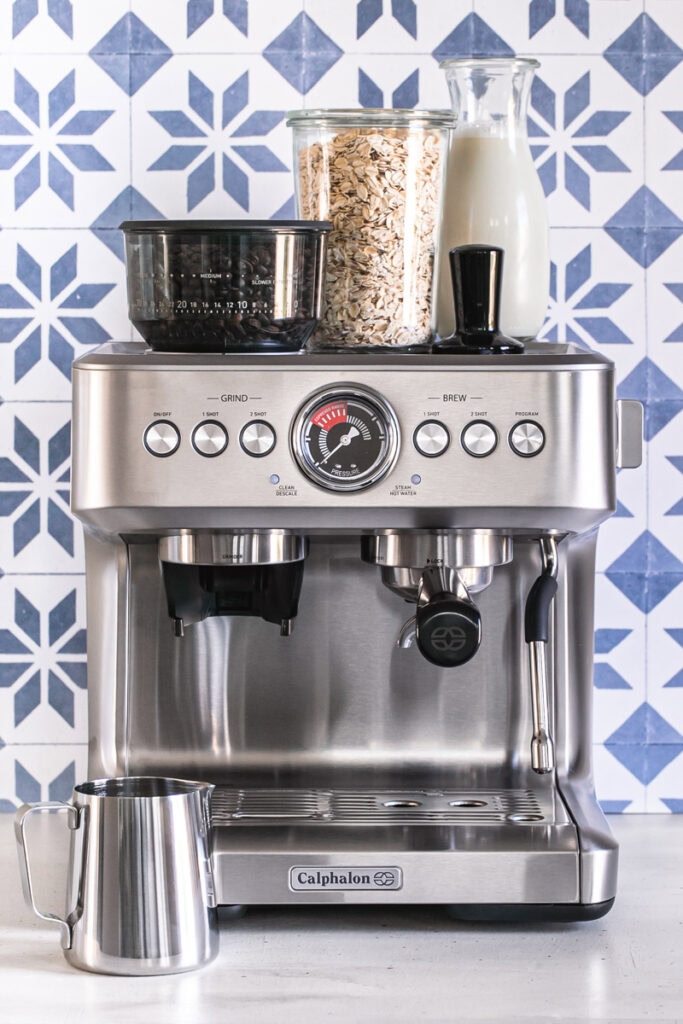 Calphalon® Temp IQ Espresso Machine with Grinder and Dual Thermolock